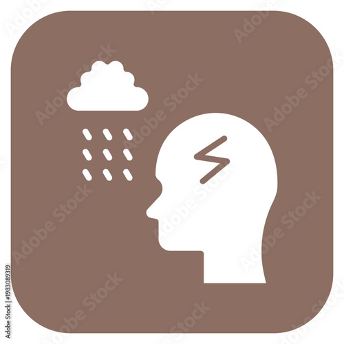 Depression Icon Style