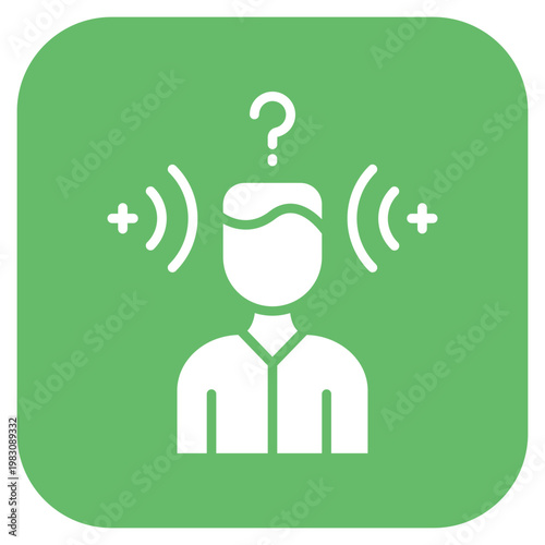 Auditory Hallucination Icon Style