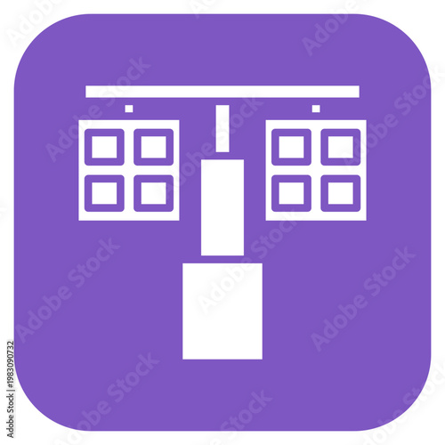 Stadium Lights Icon Style