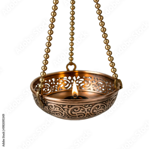 golden jewelry box isolated