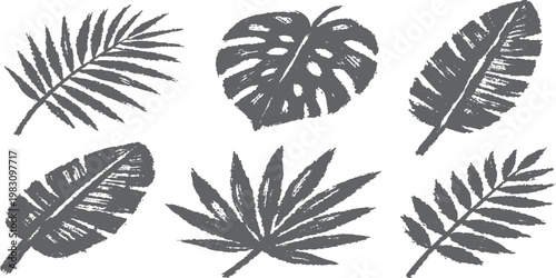 A seamless vector art illustration featuring a set of black bird feather silhouettes and autumn leaf elements designed in a nature-inspired drawing pattern for decorative wallpaper