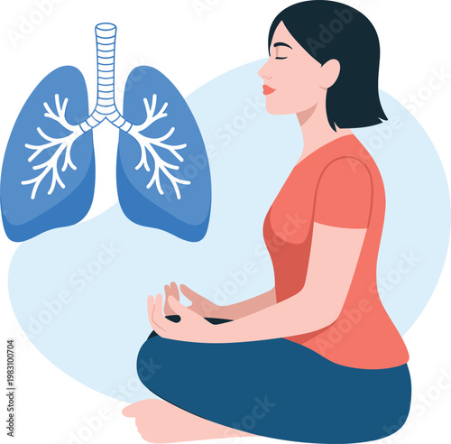 Pregnant woman in blue dress sitting cross-legged with ultrasound