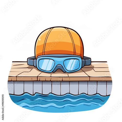 Pool accessories minimal