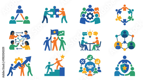 People Working Together Team Collaboration.