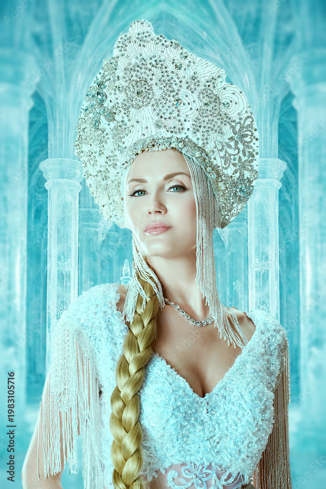 Naklejka premium Princess Swan Elegance