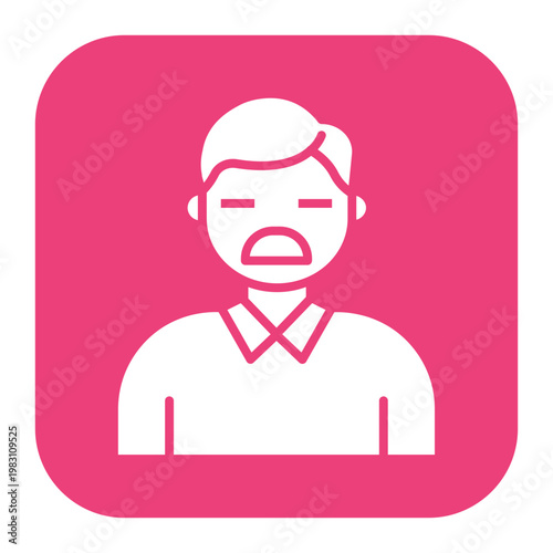 Choking Feeling Icon