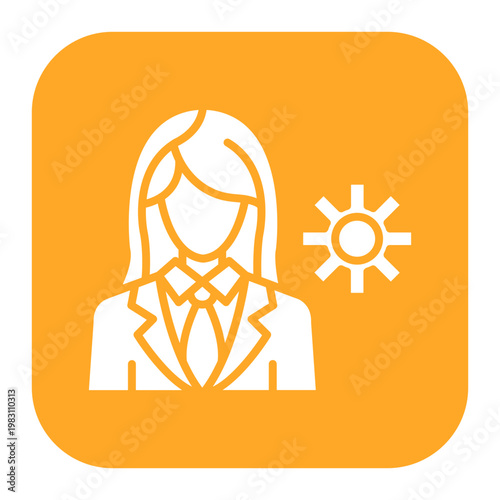 Manager Female Icon