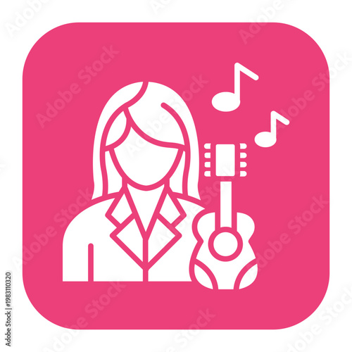 Musician Female Icon