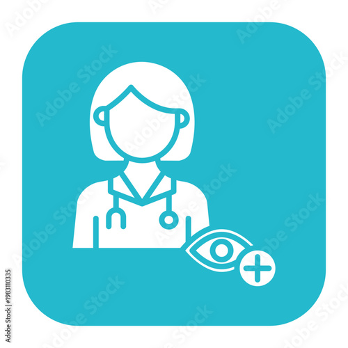 Optometrist Female Icon