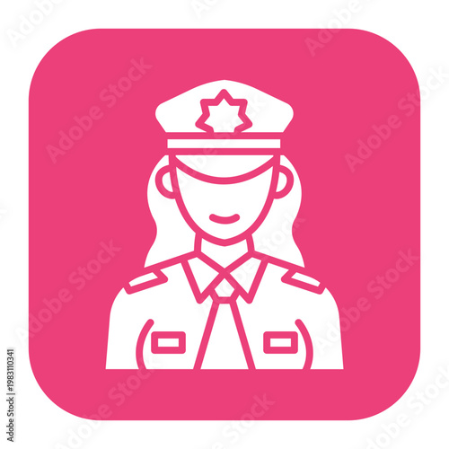 Policewoman Icon
