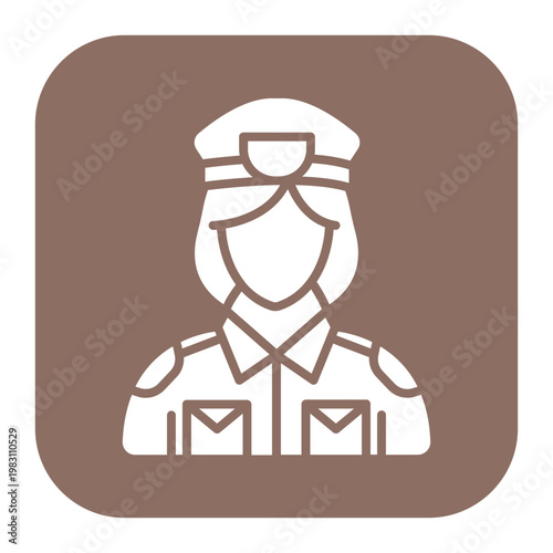 Soldier Female Icon
