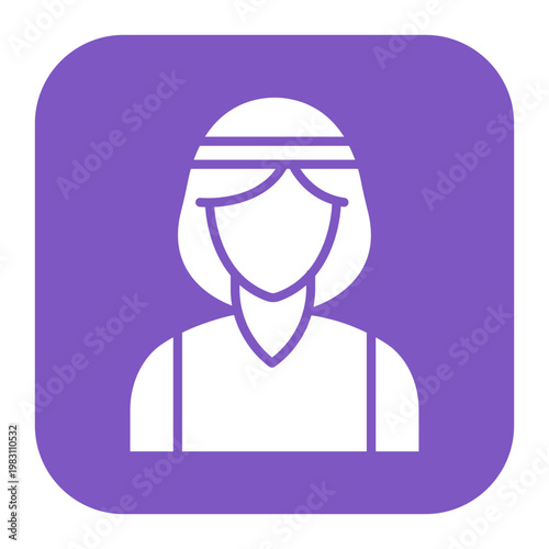 Sportswoman Icon
