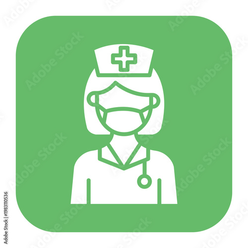 Surgeon Female Icon