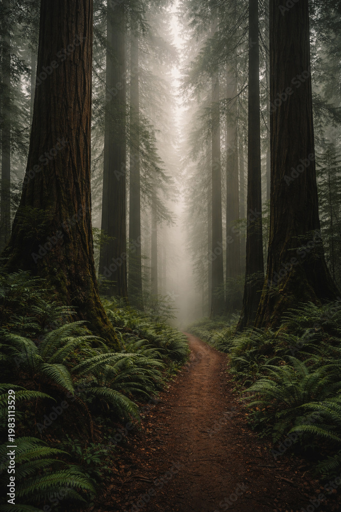 Fototapeta premium morning in the forest