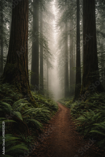 morning in the forest