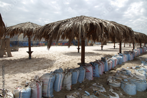 The Beach on a Cloudy Day