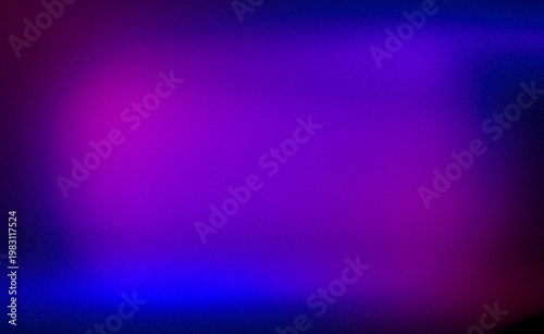 Bild auf Leinwand Abstract grainy gradient background with vibrant purple, blue, and magenta tones