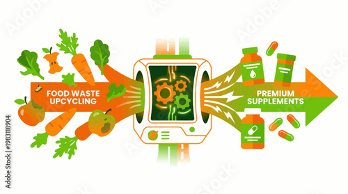 Food Waste Upcycling Transforms Produce into Premium Supplements via Advanced Processing Technology