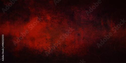 A dark grunge background featuring fiery red stripes and a textured explosion of orange flames with smoke and heat design