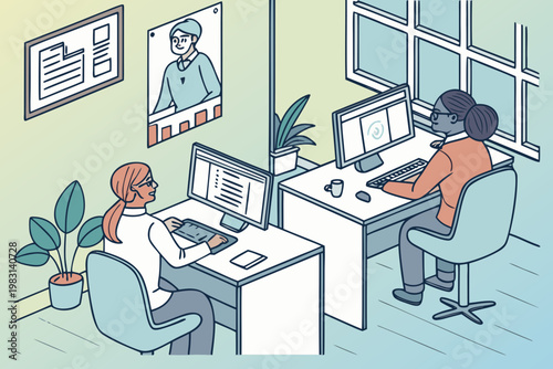 business meeting in the office