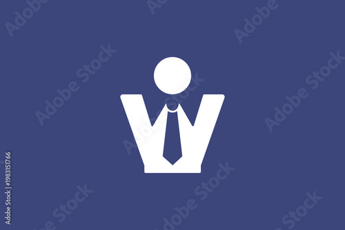 W letter business logo 