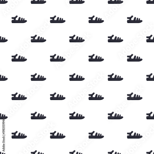 Footwear background with dark sandals on a white backdrop, ideal for fashion themes