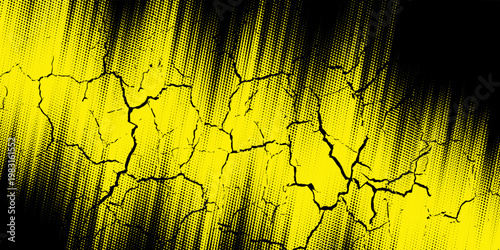 yellow black brush wrap car sticker pattern abstract banner sporty lines black yellow color combination grunge brush modern pattern racing motorsport vector design.