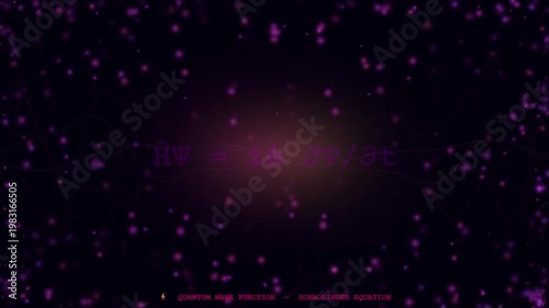 Wallpaper Mural High quality 4K 3D animation of Quantum Wave seamless loop background for science and education presentations. Torontodigital.ca