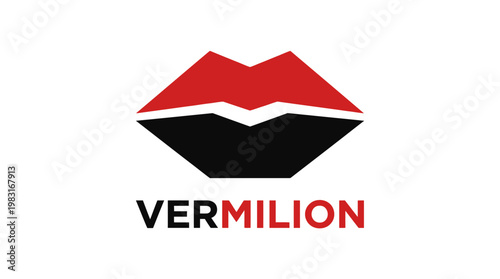 Vermilion Lips Logo