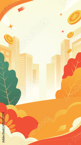 A hardworking delivery man carrying a package during Labor Day