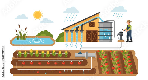 Sustainable farming practices Innovative irrigation systems for efficient water management in agriculture