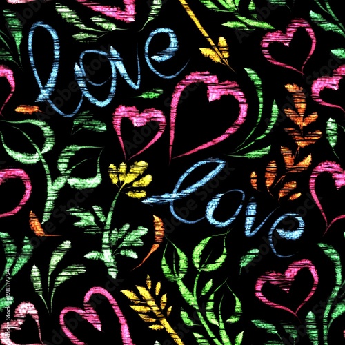 seamless floral pattern