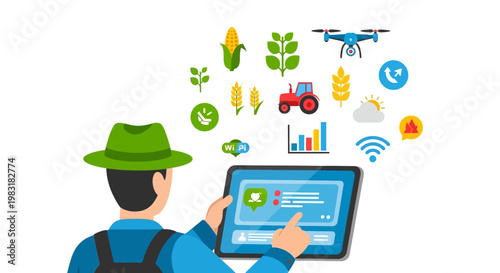 Modern Farming Technology and Smart Agriculture Solutions for Increased Productivity and Sustainability