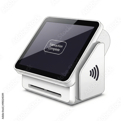 Modern Card Reader with NFC Technology.