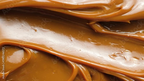 Homemade caramel cream filling for delicious pastry and cakes.