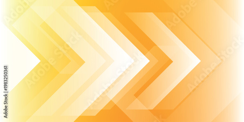 Schilderij op canvas Futuristic technology background with overlapping arrow patterns