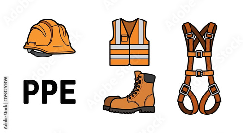 Personal Protective Equipment Safety Gear.