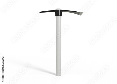 Tableau sur toile Minimal Landscaping Pickaxe Mattock Mockup