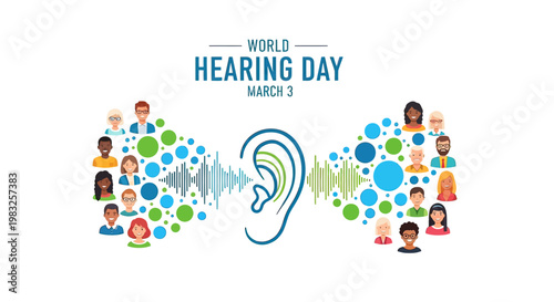 Hearing Day Awareness Ear Health.