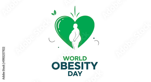 World Obesity Day Awareness Campaign Logo.