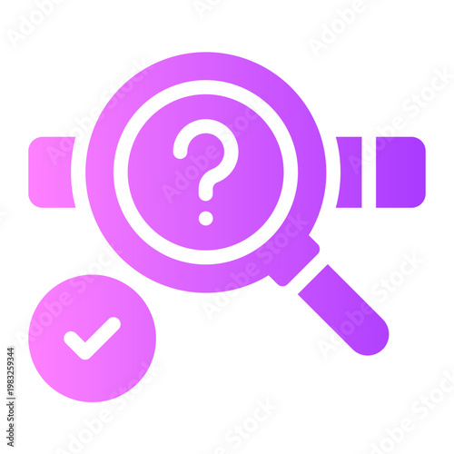 not found gradient icon