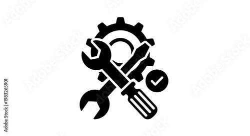 vector illustration of an abstract symbol