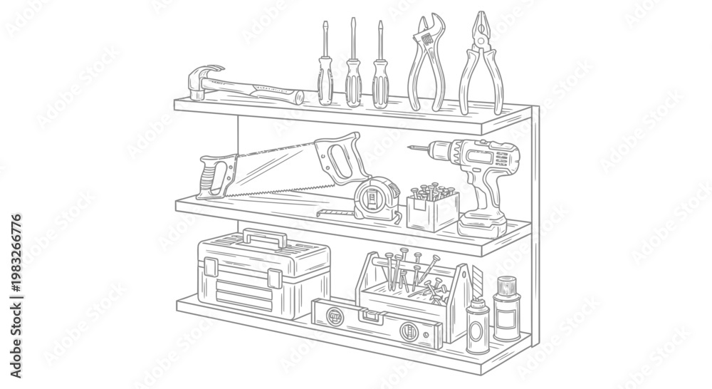 Obraz premium vector illustration of a factory