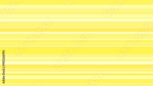 イエローのパステル横縞背景素材、やさしい黄色のストライプ抽象ボーダーデザイン