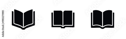 Icon Set: Open Books