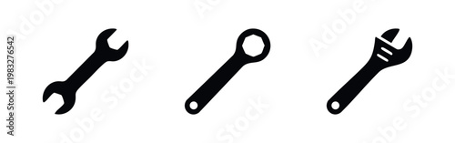 Wrench and Spanner Icons