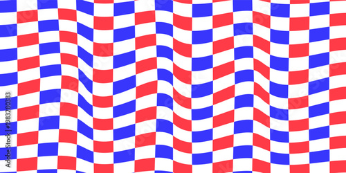 Christmas rhombus seamless pattern. Red and green xmas plaid texture with gold line. Argyle geometric diamond pattern. Christmas abstract wrapping bg. Vector illustration isolated on white background.