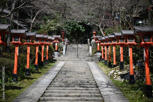 神社の階段