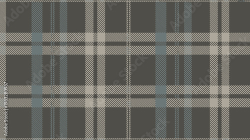 Seamless gray and white plaid pattern texture background design