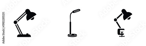 Various Lamp Styles Icons